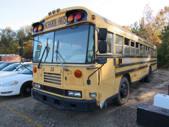 2001 Blue Bird School Bus