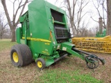 JD 468 MegaWide plus round baler w/monitor