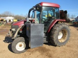 Case IH CX90 cab tractor w/Alamo side boom mower