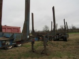 1993 Magnolia 4 bunk log trailer NO TITLE