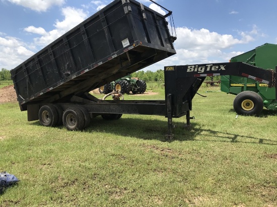 Big Tex 24' dump trailer w/NO TITLE