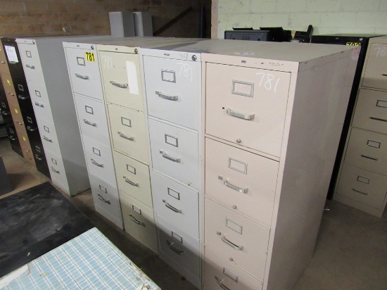 4 DRAWER FILE CABINETS