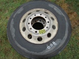 22.5 Tires w/ Aluminum wheels (2)