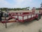 Tiger 18' BP flat trailer w/ramps MSO