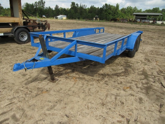 2005 16ft Flat Bed Trailer