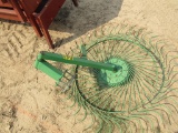 JD wheel for hay rake