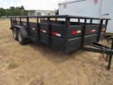 16ft BP Utility Trailer - 2 axle - No Title