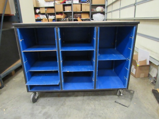 Cabinet on casters