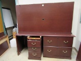 Office L Desk w/credenza