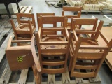 Wooden kid's chairs