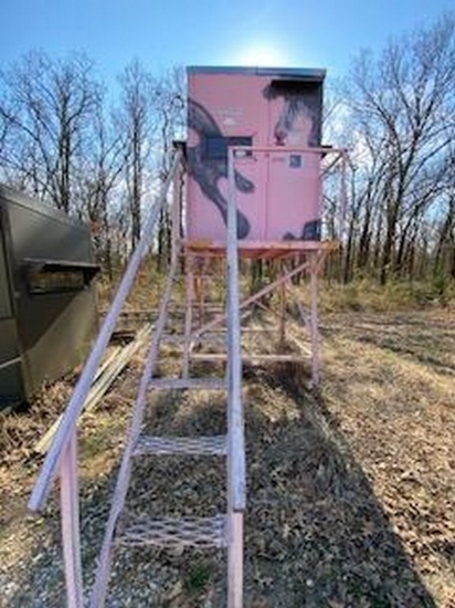 Texas Wildlife Supply 5x5 Deer Blind on 6' stand