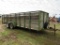 20' Landscape Trailer w/4' sides NO TITLE