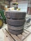 Unused 235/75R/17.5 tires on bud wheels (set of 4)