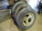 (1) 225-75-R16 tire  (2) 235-85-R16 tires - used