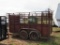 12ft Stock trailer - no title