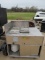 Stainless steel food server warmer with butane