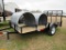 Utility trailer with ramp gate 6 1/2' x 122