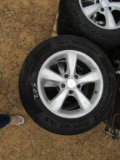 (4) Mastercraft tires and rims 225/60 R16