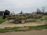 Express alum boat w/90 Mercury HP motor