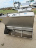 Stainless Steel pig feeder (No top)