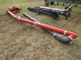 Seed tedder auger
