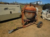 Concrete mixer on trailer NO TITLE