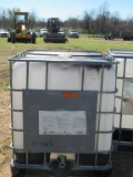 Pallet mounted poly tank (Used) - No lid cap