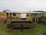 Wooden Feed Trough