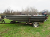 WeldBuilt 1660 Alum Boat with 150 Evinrude