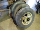 (1) 225-75-R16 tire  (2) 235-85-R16 tires - used