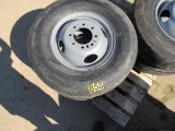 235/80R16 dual mount trailer tires - Unused