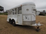 Chief Stock Trailer 14ft - NO TITLE