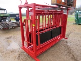 Shop built squeeze chute