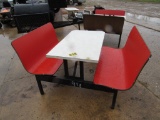set of restaurant booths