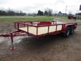 Tiger 16' bumper pull trailer with MSO