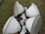 (4) 400w industrial shop lights