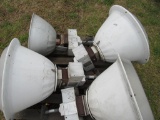 (4) 400w industrial shop lights
