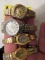 Silver & gold ladies watches