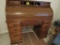 Riverside roll top desk w/misc contents