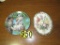 2 Decorative collecter plates