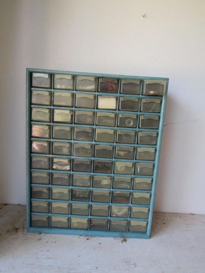 Small drawer tool box w/contents