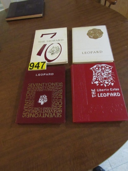 LE Yearbooks 1969,1970,1971,1973