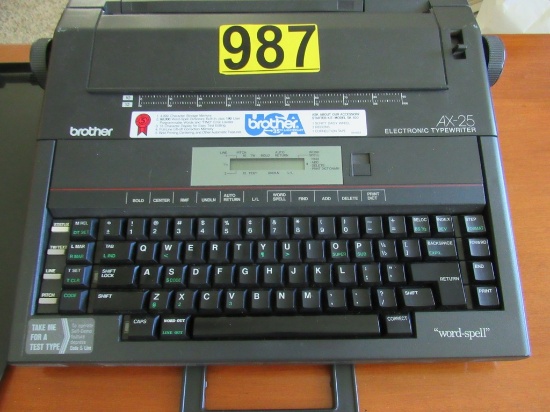 Brother AX-25 typewriter