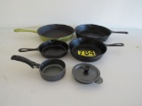 5 Cast iron skillets