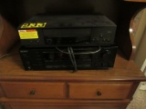 Sony stereo system, RCA VCR