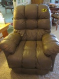 Leather rocker/recliner