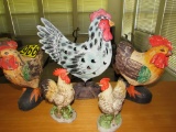 Decorative chickens