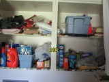 Cabinet w/laundry/cleaning supplies