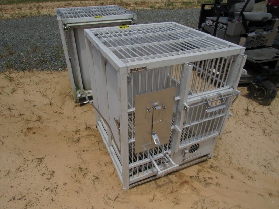 Aluminum animal cage