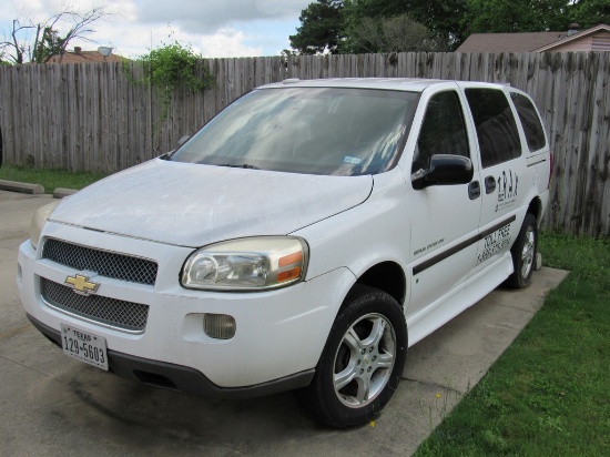 2008 Chevrolet Braun Entervan